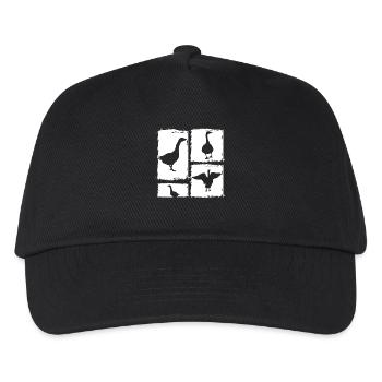 Goose - Kids’ Baseball Cap - black - Front