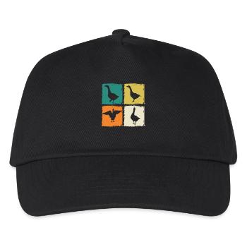 Goose - Kids’ Baseball Cap - black - Front