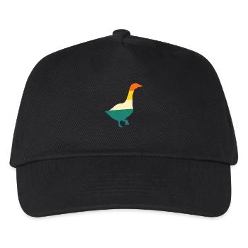 Goose - Kids’ Baseball Cap - black - Front