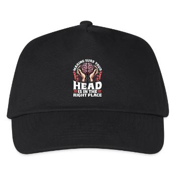 Neurosurgeon Making Sure Your Head Neurologist - Kids’ Baseball Cap - black - Front