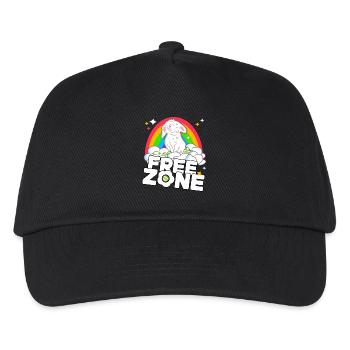 Free Zone Ostern - Kinder Basecap - Schwarz - Vorne