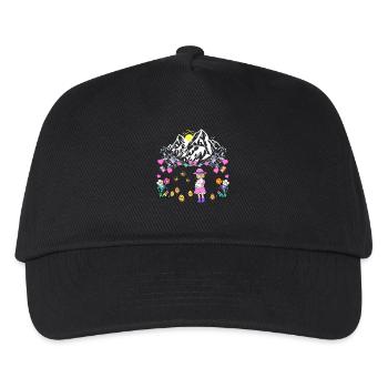 Mountains Mountains Spring Easter Tyrol Austria - Kids’ Baseball Cap - black - Front