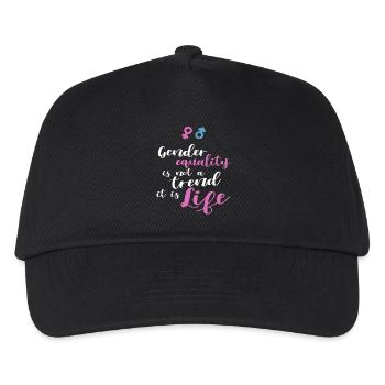 Gender Equality Not Trend It Is Life - Kids’ Baseball Cap - black - Front