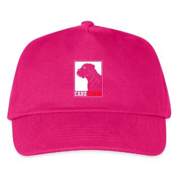 Cane Corso - Kinder Basecap - Fuchsia - Vorne
