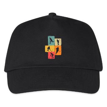 Field Hockey Players Field Hockey - Kids’ Baseball Cap - black - Front