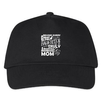 Mother's Day Amazing Mom - Kids’ Baseball Cap - black - Front