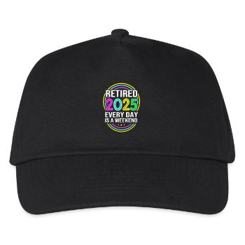 Pension 2025 Retirement 2025 Pensioner Pensioner Pensioner - Kids’ Baseball Cap - black - Front