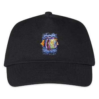 Fish - Kids’ Baseball Cap - black - Front