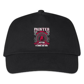 Painter Awesome Painter - Kids’ Baseball Cap - black - Front