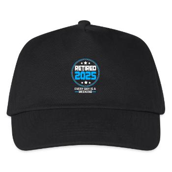Pension 2025 Retirement 2025 Pensioner Pensioner Pensioner - Kids’ Baseball Cap - black - Front