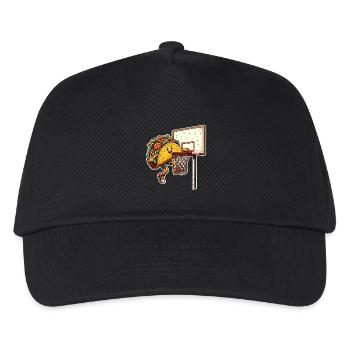 Taco Basketball Tacos - Kinder Basecap - Schwarz - Vorne