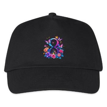 Women's Day 8 March Together for Strength & Freedom - Kids’ Baseball Cap - black - Front