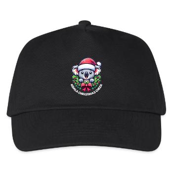 Christmas Koala - Kids’ Baseball Cap - black - Front