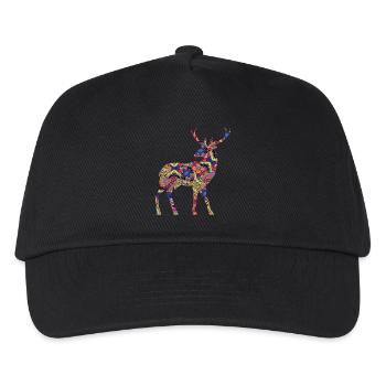 Deer - Kids’ Baseball Cap - black - Front