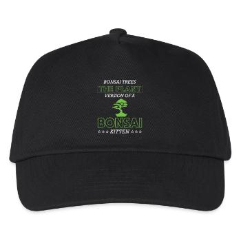 Bonsai Tree - Kinder Basecap - Schwarz - Vorne