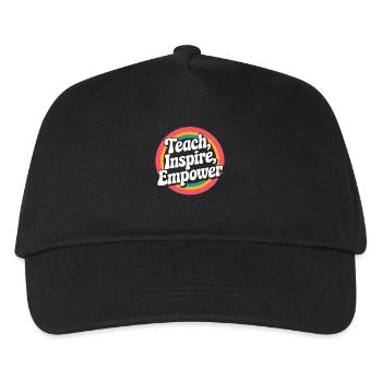 Teachers: Teaching, Inspire, Empower - Kids’ Baseball Cap - black - Front
