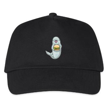 Dolphin Cheeseburger - Casquette de baseball Enfant - noir - Devant