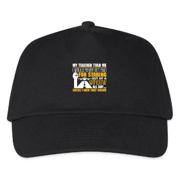 Air Traffic Controller I am A Air Traffic Control - Kids’ Baseball Cap - black - Front