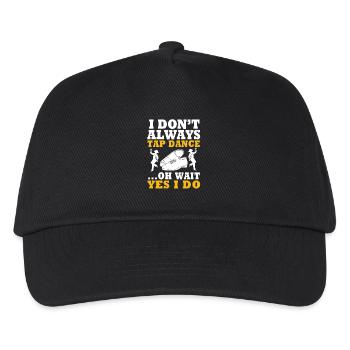 Tap dance - Kids’ Baseball Cap - black - Front