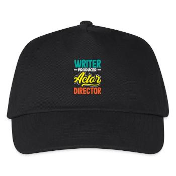 Musical Lover: Writer Producer Actor Director - Kids’ Baseball Cap - black - Front