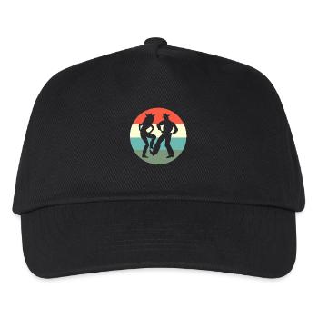 Square Dance - Kids’ Baseball Cap - black - Front