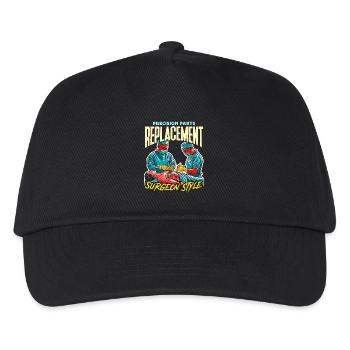 Transplant Surgery Precision Parts Health Worker - Kids’ Baseball Cap - black - Front
