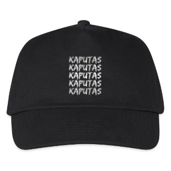 Kaputas as a journey - Kids’ Baseball Cap - black - Front