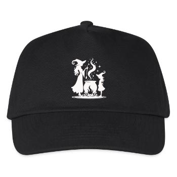 Witch Cauldron - Kids’ Baseball Cap - black - Front