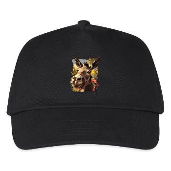 Mules Mule - Kids’ Baseball Cap - black - Front