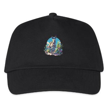 Mules Mule - Kids’ Baseball Cap - black - Front