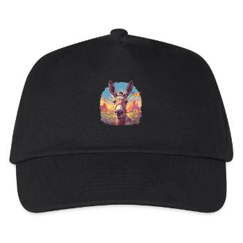 Mules Mule - Kids’ Baseball Cap - black - Front