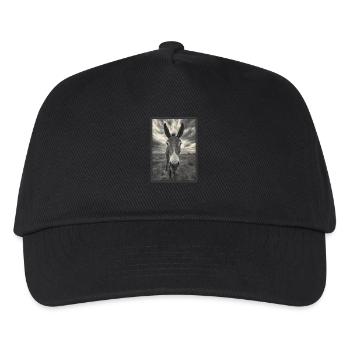 Mules Mule - Kids’ Baseball Cap - black - Front