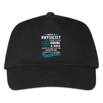 Physicist Being A Physicist Is Easy - Kids’ Baseball Cap - black - Front