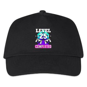 gaming geburtstag haha wie lustig - Kinder Basecap - Schwarz - Vorne