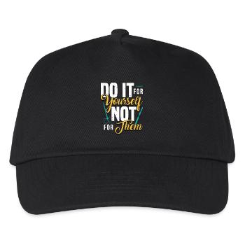 Plastic Surgery Do It For Yourself Esthetician - Kids’ Baseball Cap - black - Front