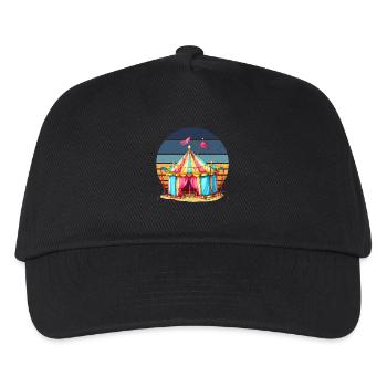 Cirque - Casquette de baseball Enfant - noir - Devant