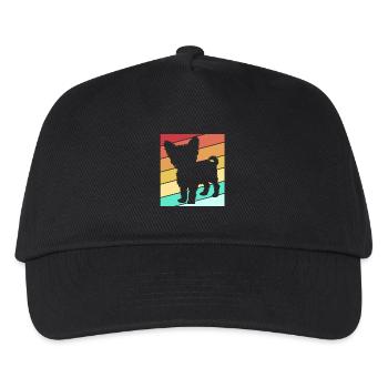 Yorkshire Terrier - Kinder Basecap - Schwarz - Vorne