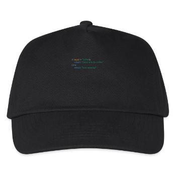 Coffee Code Programmer Computer Science Gift - Kids’ Baseball Cap - black - Front
