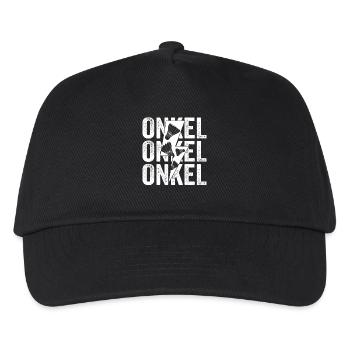 Badminton Uncle Badminton - Kids’ Baseball Cap - black - Front