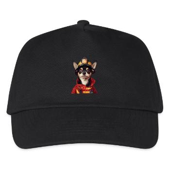 Chihuahua - Kinder Basecap - Schwarz - Vorne