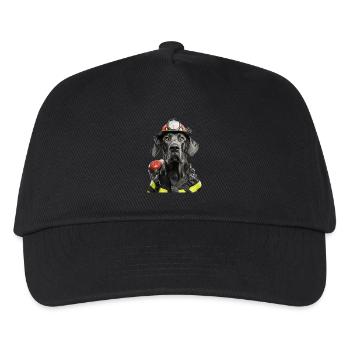 Deutsche Dogge - Kinder Basecap - Schwarz - Vorne