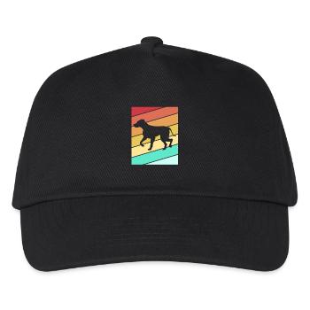 Rhodésian Ridgeback - Casquette de baseball Enfant - noir - Devant