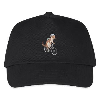 Wiesel - Kinder Basecap - Schwarz - Vorne