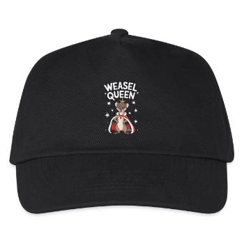 Wiesel - Kinder Basecap - Schwarz - Vorne