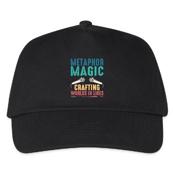 Poetry Slam Metaphor Magic Slam Poetry - Kids’ Baseball Cap - black - Front