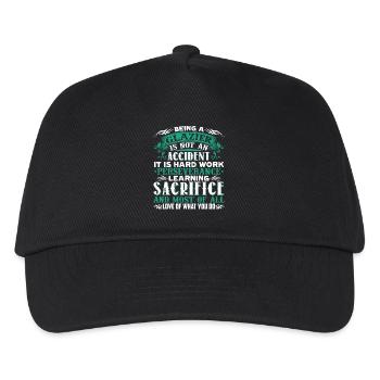 Being A Glazier Is Not An Accident - Kids’ Baseball Cap - black - Front