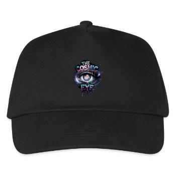 The Cosmic Eye Street Art Vision Cosmic - Kids’ Baseball Cap - black - Front