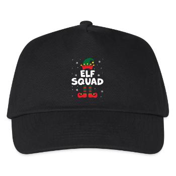 elf squad Zeichenfläche 1 - Kinder Basecap - Schwarz - Vorne