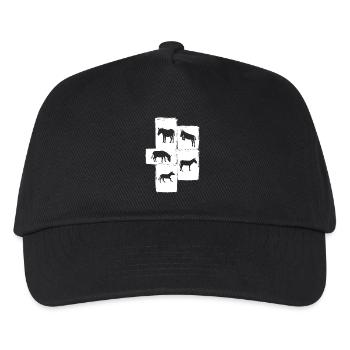 Donkey - Kids’ Baseball Cap - black - Front