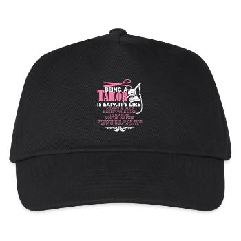 Tailor Being A Tailor Is Easy - Kids’ Baseball Cap - black - Front